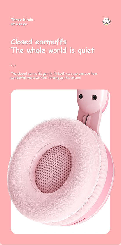 Rabbit Ear LED Wireless Headphones