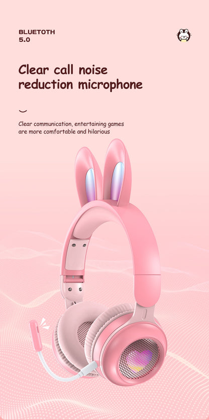 Rabbit Ear LED Wireless Headphones