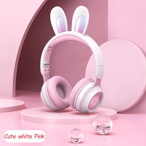 Rabbit Ear LED Wireless Headphones
