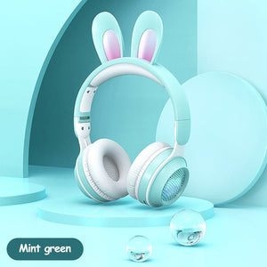 Rabbit Ear LED Wireless Headphones
